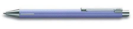 LAMY econ Kugelschreiber 240 – Kuli aus rostfreiem Edelstahl in der Farbe Lila mit Metallspitze und charakteristische...