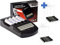 BC-4000 Pro Akku & USB Ladegerät + 8X LSD Plus Micro AAA 930mAh Akkus + 2 Box AKKUman Set (8er Set mit Lader)