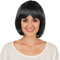 dressforfun Bob Perücke | Toller Haarschnitt mit Pony | Mit vielen Kostümen kombinierbar - diverse Farben (Schwarz | Nr. 303642)