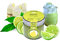 Perle di lime cocktail. Frutta concentrata in perle per cocktail / decorazione / tapas / insalate / Natale / bevande. Sfere di zitrone di alta qualità. Vaso da 180gr, 160-180 sfere.