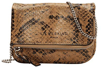 Liebeskind Berlin Aloe Snake Mini Bag, light tan, onesize (HxBxT 9.0 cm x 13.0 cm x 2.0cm)