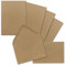 25x Briefpapier-Sets DIN A5 mit C6 Briefumschlägen - Sandbraun -Nassklebung (Braun) - Kraftpapier Blätter mit Kuverts - FarbenFroh by GUSTAV NEUSER