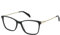 Tous Quadratisch Cellulose acetate Brillen in Shiny Black für Damen, Brille mit Sehstärke, optional mit Sonnenbrillen tönung oder Blaulichtfilter (Modell VTOB58S)