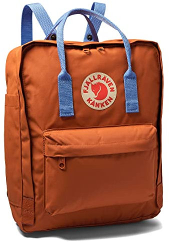 Fjällräven Unisex Kånken Rucksack, Teracotta-braun-ultramarin, 16, lang