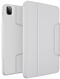 Uniq Rovus Magnetische 360 Grad drehbare abnehmbare Hülle Grau für iPad Pro 11 (2022/21) Air 10.9 (2022/20)