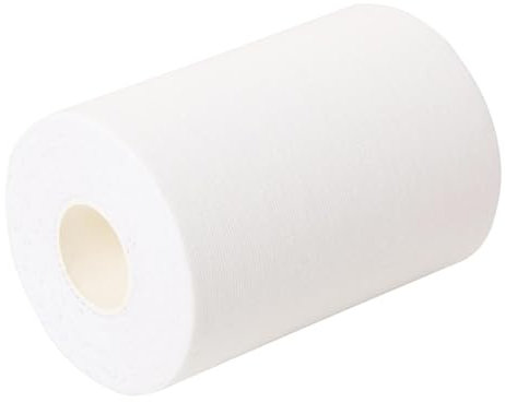 popbob Turfband für Fußballsport, Kinesiologie-Tape, extra breit, wasserdicht, 10,2 x 4,1 m, Weiß