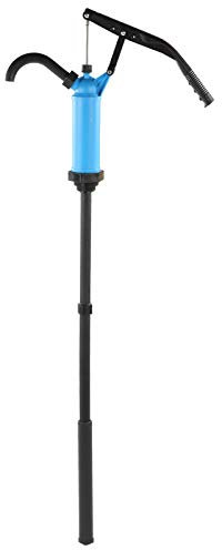Fasspumpe 40-60L/min, Handpumpe Ölfasspumpe Manuell Wasserpumpe Ölfaßpumpe mit Hebel Ölpumpe Öl Trommelpumpe, für Kraftstoff Kerosin Getriebeöl Motoröl