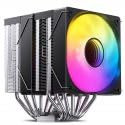 Jonsbo CR-3000 CPU-Kühler Dual Tower, ARGB - 2x 120 mm, schwarz