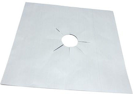 Veemoon Gas Hob Cover Stove Liner for Gas Cookers Reusable Oven Liner Sheets Non-stick