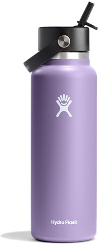 Hydro Flask 1,2 l breite Trinkhalmkappe, Flex-Strohhalmkappe, Moonshadow