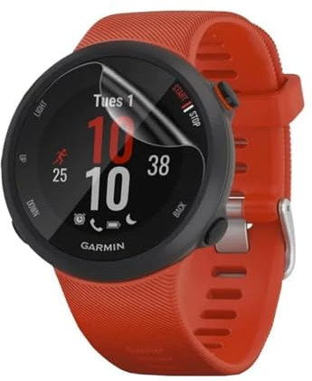 Snailcanfly Película de hidrogel 5pcs para Garmin Forerunner 55 1.04 Smart Watch Protector de pantalla Transparente TPU Sensible al tacto, de alta definición