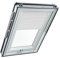 Original Roto Faltstore ZFA Faltrollo für Roto Dachfenster - Führungsschiene Weiß - Plissee für Dachfenster Baureihe Designo R6/R8, i8 und Classic K 64/84 - Größe 065/118 | 06/11 - Stofffarbe Weiß