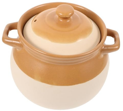 LABRIMP pentola di stufato pentola per stufato da cucina cottura in pentola di terracotta slow cooker slower cooker pentola da cucina casseruola casalinga Stile cantonese vaso di ceramica