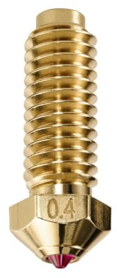 DUROZZLE Ruby Tip Düse 0,4 mm für Anycubic Kobra 2-Serie 3D-Drucker, gehärtet und abriebfest für präzise additive Fertigung (Kobra 2, 0.4mm)