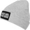 KWQDOZF Nobody Cares Work Harder Beanie Mütze Herren Totenkopfmütze Damen Winter Warme Mütze Strickmütze Slouchy Knit Stretchy Cap Schwarz