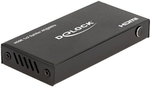 DeLOCK HDMI Splitter HDMI Splitter 1 x HDMI in zu 2 x HDMI Out 4K 60 Hz