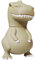 Ulticool - USB C Stick - 128 GB Dinosaur Reptile T-rex USB C Stick - Pretty Sweet Cute USB - Memory Stick - Flash Pen Drive - Memory Stick - Unique Original Design - Dino Green White