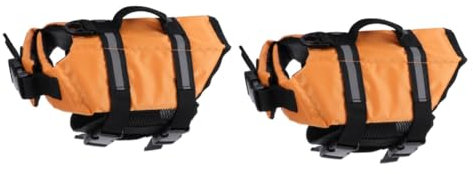 BESPORTBLE 2st Rettungsring Für Haustiere Verstellbares Haustier Welpen Schwimmweste Weihnachtsoutfit Für Hunde Hundeschwimmweste Mit Tragegriff Hund Sicherheitsjacke Schwimmweste Hund Dackel