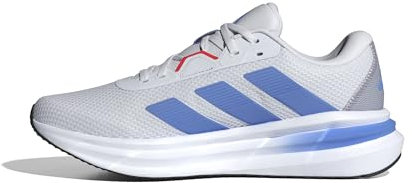 adidas Herren Galaxy 7 Running Shoes Laufschuhe, Dash Grey/Blue Fusion/Lucid Red, 41 1/3 EU