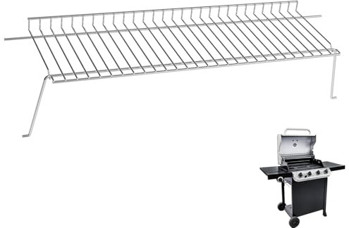 WEBROIL Warmhalterost für Charbroil 4 Brenner 463335517 463376117 463376217 463332718 463342119 4633421198 Grillersatzteile, Edelstahl Swing Away Gitter für Char-Broil G470-0-0 001-W1 22 7/10 Zoll