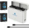 Homesuit Hero 13 - Batteria ricaricabile da 2300 mAh e doppia carica USB, per Hero 13 Black Enduro, batteria ricaricabile con tipo C PD3.0 (confezione da 2)