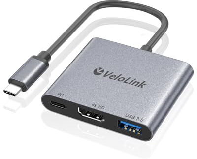 USB c to hdmi/usbc hdmi/usbc to HD adapter, USB-c to HD Display with PD 4K30Hz HD to USBC Charger, Typec C Hub Multiport AV Adapter Compatible with MacBook, Laptops, (USBCHd 4K30)