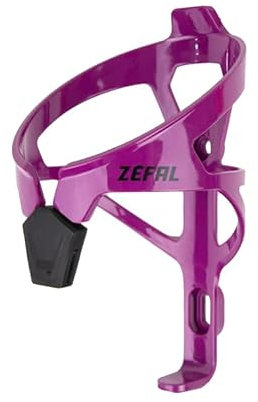 ZEFAL Pulse A2 - Porte Bidon Velo Léger - Porte Gourde Velo/VTT/Vélo de Route - Support Gourde Velo Résistant et Durable - 26 g - Violet - Fabriqué en France
