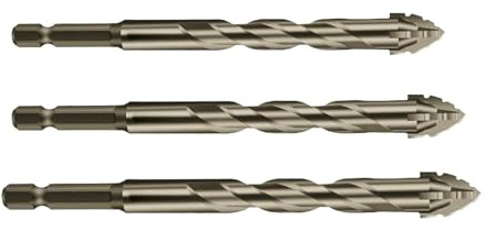 4-Blade-Serration Excentric Drill Bit Set-hohe Härte-Schloss-Tippbohrmaschine, Haltbarer Sägezahn Exzentrischer Drehbohrbohrer-, Beton- Und Zementkompatible, Mehrzweck-Bohrer-Bit-Set