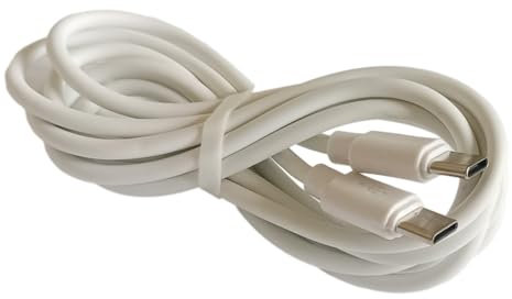 USB C to USB C Cable,White C-C Type-C Speaker Power Wire Type C Charging Cord Compatible with JBL Xtreme & Bose SoundLink Flex