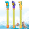 Csafyrt 3pcs/Set Water Squirter 14 Zoll Lange Wasserpistole für Kinder mit tierischem Griff Sommer Beach Dinosaurier Haie Krokodile Schützen für Schwimmbad, Garten im Freien, zufällige Farbe
