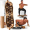 OTHERSPORTS Sportboard Kork - Ganzkörper Balance Trainingsgerät für zuhause für Gleichgewicht und Muskelaufbau (Ohne Zubehör - Grip Braun)