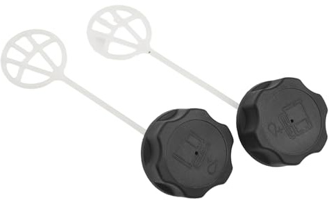 KFGISD, 2pcs Fuel Tank Cap Sgrss Trimmer Hedge Trimmer Brush Cutter Plastic Lawn Mower Replacement Parts Lawn Mower Petrol Tank Cap,Lawnmower Fuel Tank Cap