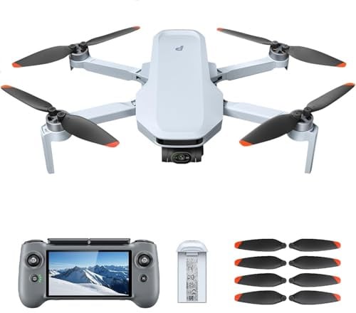 Potensic ATOM 2 Drohne mit PTD 1 Fernsteuerung Standard Kit, Bundle inkl. Ersatzpropeller-Set