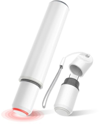 Molxss Elektrischer Wärmestift mit USB-C, Tragbares Gerät zur Linderung von Insektenstichen, Chemiefrei, Kompatibel mit iPhone & Android, Ideal für Outdoor