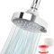 Pommeau Douche Salle de Bain Haute Pression Pommeaux de Douche Réglables pour Douche de Salle de Bain Pommeau de Douche Rond 4 Pouces Pommeaux Multifonctionnels Solides Dans l'Hôtel à la Maison