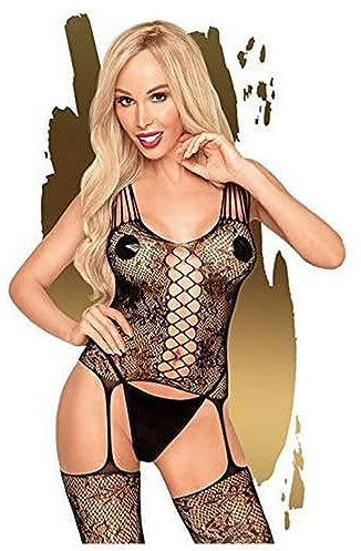 PENTHOUSE Love bud Straps-Bodystocking | Dessous | Dessous Damen Sexy Unterwäsche | Sexy Dessous für Damen für Sex | Unterwäsche Frauen | Erotik | Reizwäsche | Für Erwachsene