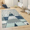 Paco Home Kinderteppich Teppich Kinderzimmer Spielmatte Babymatte rutschfest Modern Tiere Regenbogen Herz, Grösse:80x150 cm, Farbe:Grau