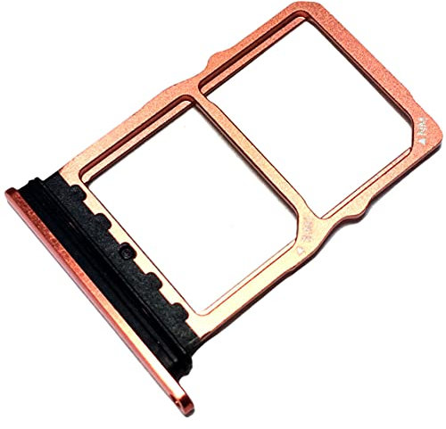 Tiroir Carte SIM et Support Mémoire pour Huawei P30 (ELE-L29, ELE-L09), Piece de Remplacement Original, Orange