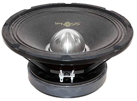Ipnosis 1 MIDWOOFER IPM 1250 IPM1250 altoparlante da 25 cm 250 mm 10 di diametro 200 watt rms e 400 watt max 4 ohm sensibilità 101 db auto, 1 pezzo