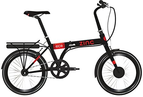 Zinc Folding Electric Eco Bike 250W Motor/36V 7.8Ah Battery