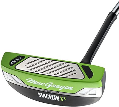 MacGregor Golf Mactec X2 Putter Model 1, Black/Green, No: 001