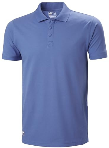 Helly Hansen Workwear Men's Classic Polo, Stone Blue, L