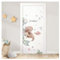 DEKO KINDERZIMMER Türaufkleber Meerjungfrau mit Name Wandsticker Kinderzimmer Wandtattoo Babyzimmer Türsticker Wandaufkleber selbstklebend DK1123-03