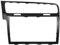 LIAMORFE 9.2 MIB Frame Radio Display Panel Cornice Decorativa Per Volkswagen Golf 7 MK7 Golf 7.5 MK7.5 MIB Telaio di Montaggio Schermo Lunetta Pianoforte Nero