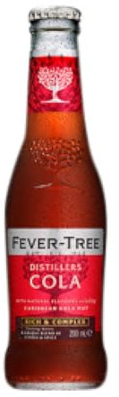 Getränke und Mixer 4 Einheiten Box Fever-Tree Cola Kleine Flasche 20 cl