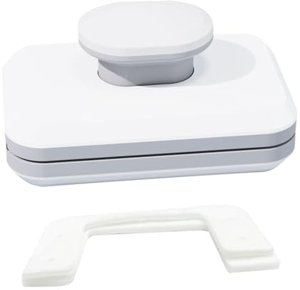 Huvqianu Nettoyeur de vitres magnétique, aimant de nettoyage de fenêtre, nettoyeur de vitres double face, nettoyeur de vitres à haute altitude pour maison, café, voiture, SUV, camion