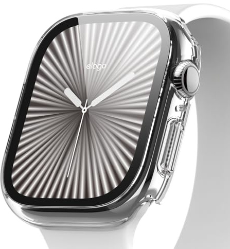 elago Cover Clear Shield Compatibile con Apple Watch 11/10/9/8/7 [46mm]