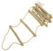 Ciieeo Échelle Murale en Bois Décorative Pendentif Polyvalent pour La Maison Et Le Jardin