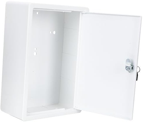 Gadpiparty Lockable Wall-mounted Milk Storage Organizer Plastic for Secure Package for Home Garden and Office Use Portable Milk Case