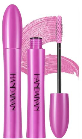 Mascara rose imperméable à l'eau, longue durée de vie pour Noël, Halloween, fêtes, mariages